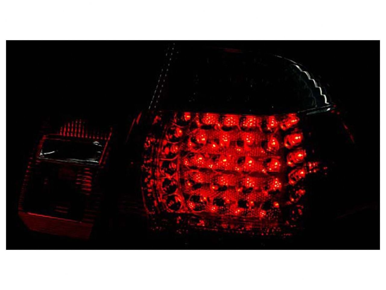 Anzo 1999-2001 BMW 3 Series E46 LED Tail lights Red/Clear 4pc