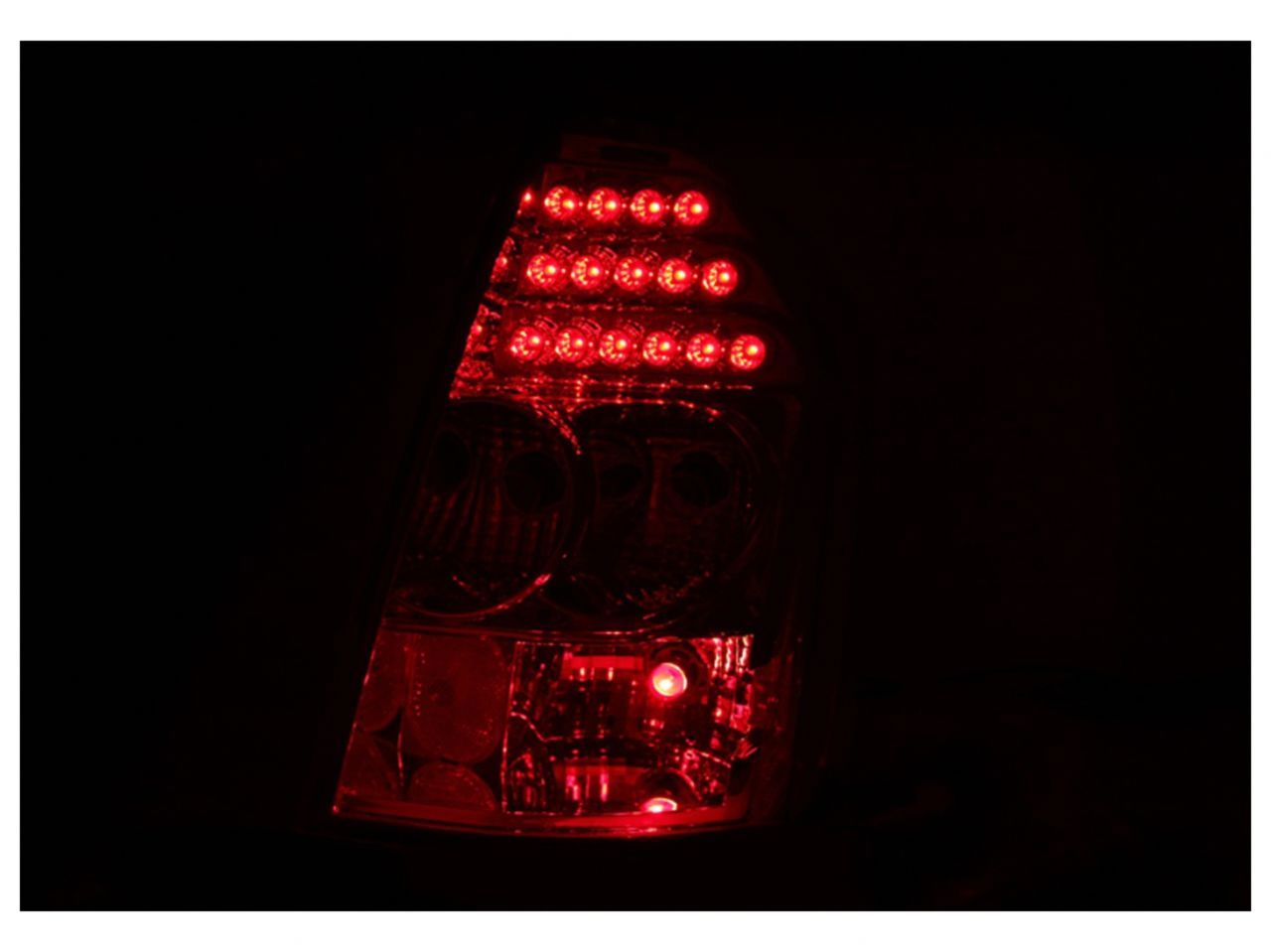 Anzo 2005-2007 Chrysler 300C LED Tail lights Black