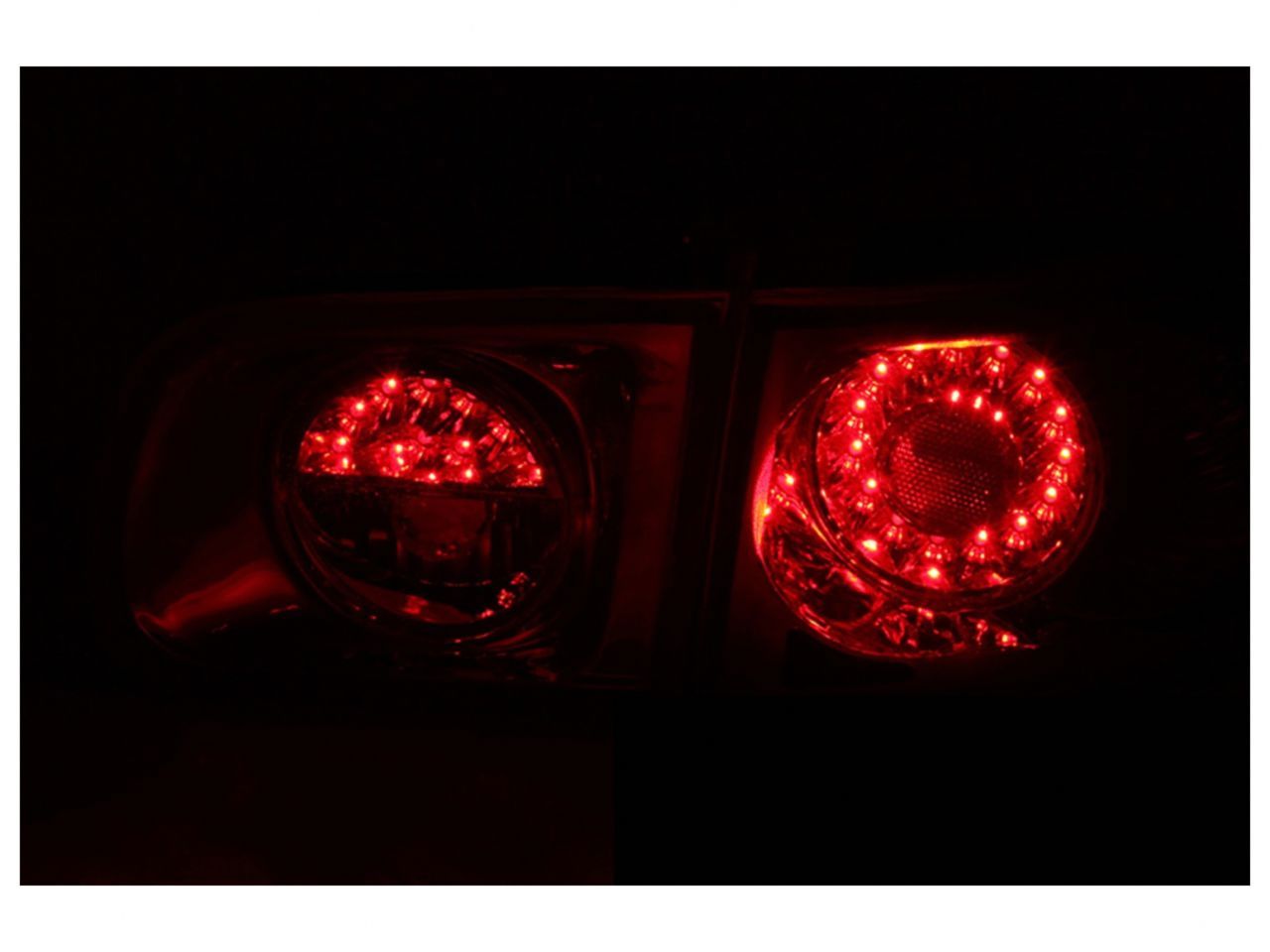 Anzo 1992-1995 Honda Civic LED Tail lights Chrome