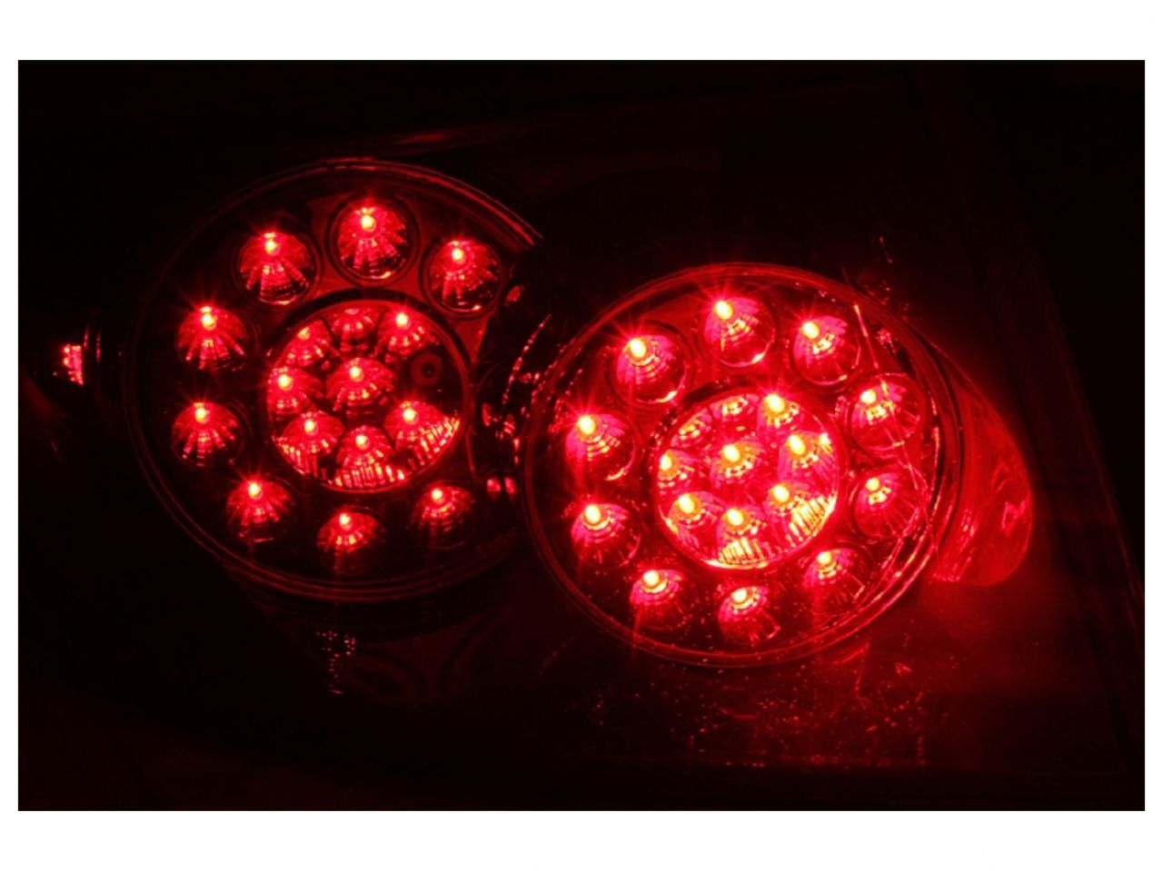 Anzo 2004-2008 Mazda 3 LED Tail lights Red