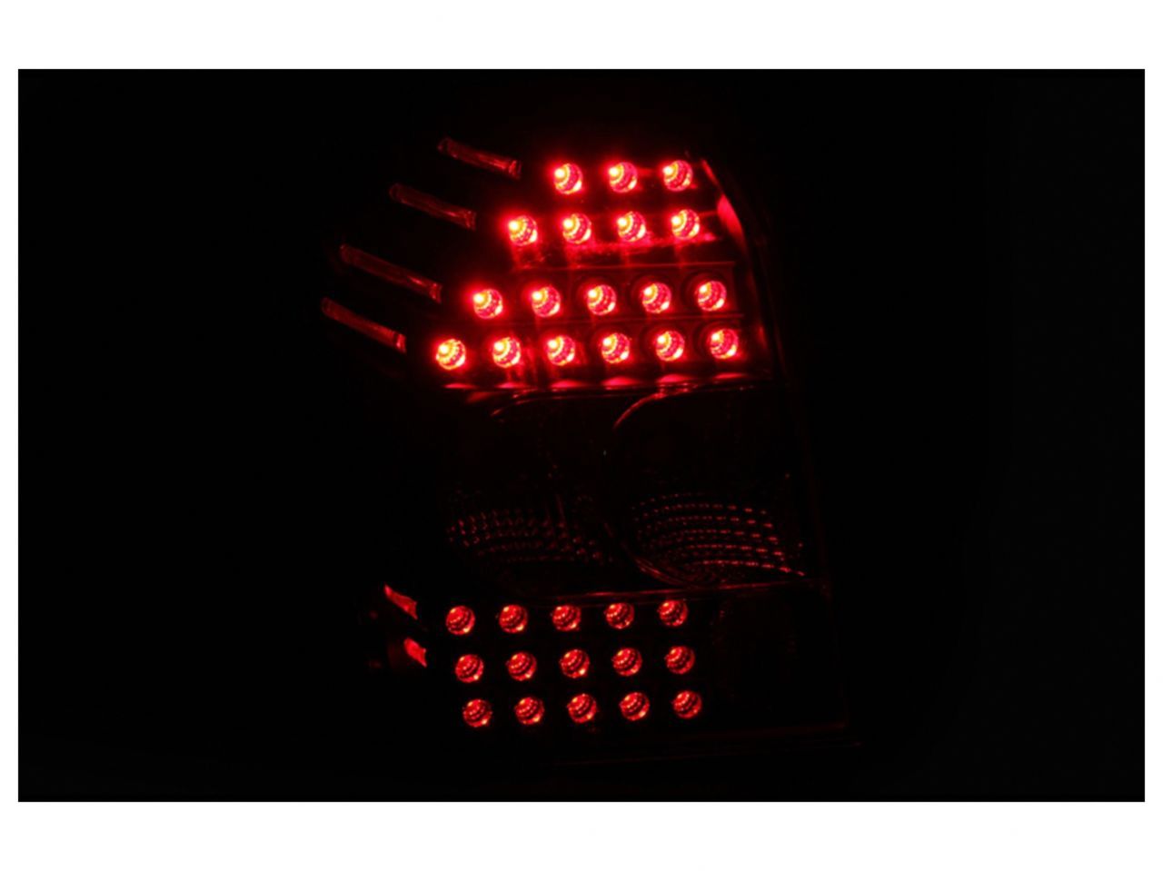 Anzo 2007-2012 Dodge Caliber LED Tail lights Black