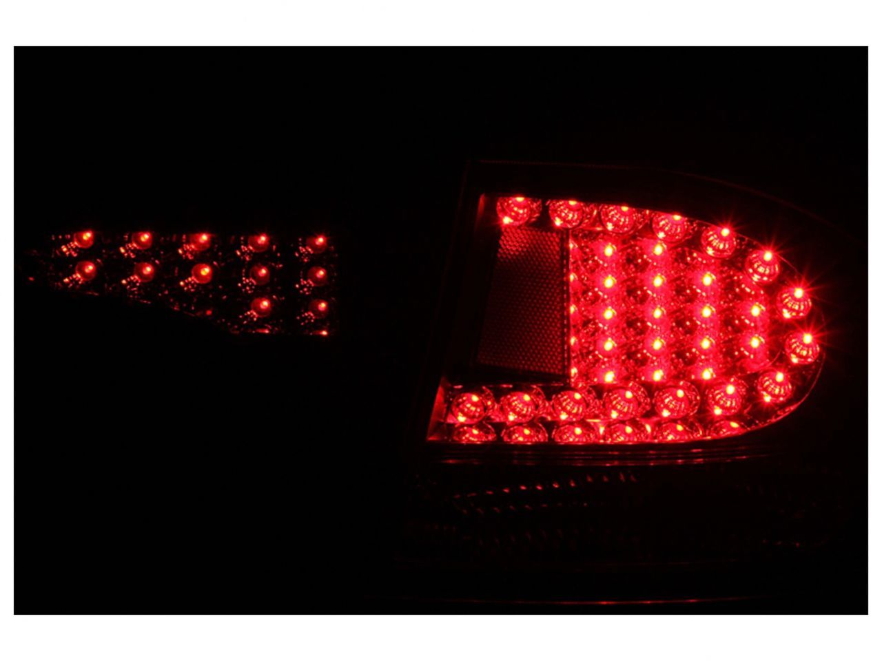 Anzo 2006-2011 Honda Civic LED Tail lights Black