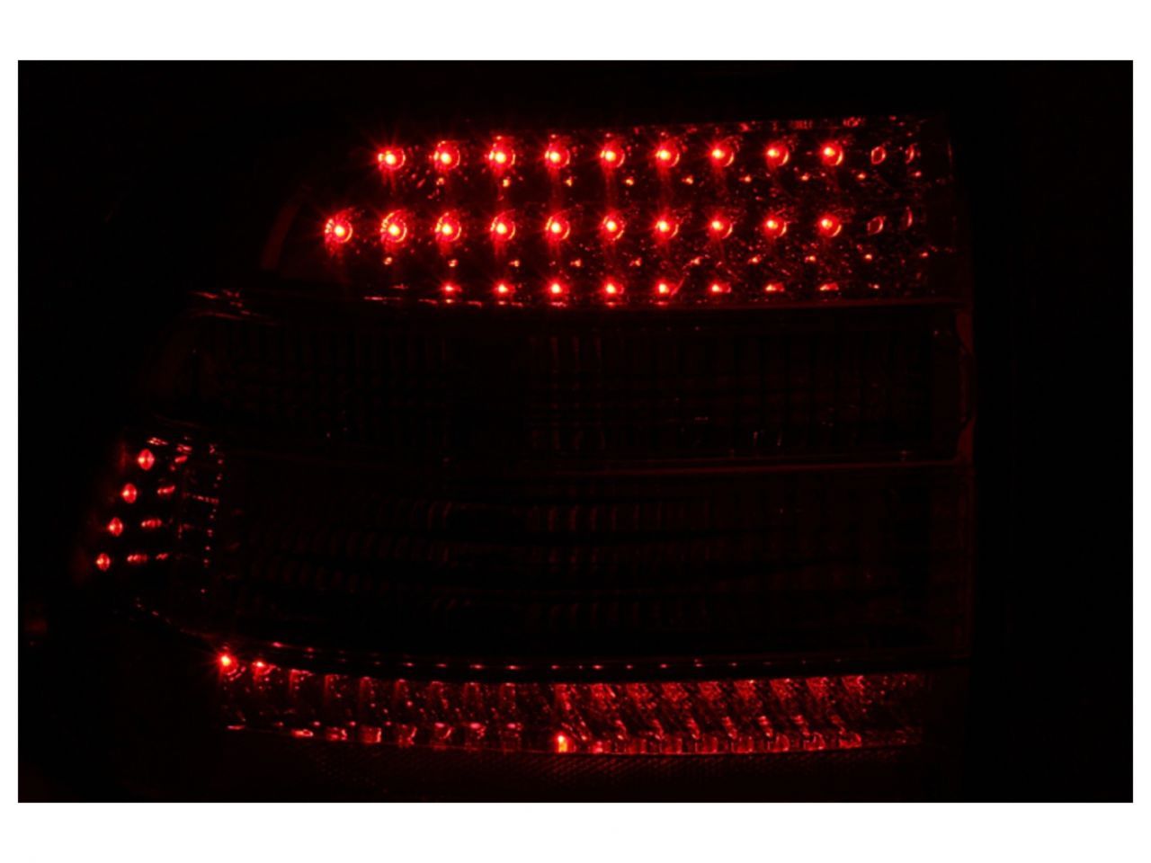 Anzo 2003-2006 Porsche Cayenne LED Tail lights Red/Clear