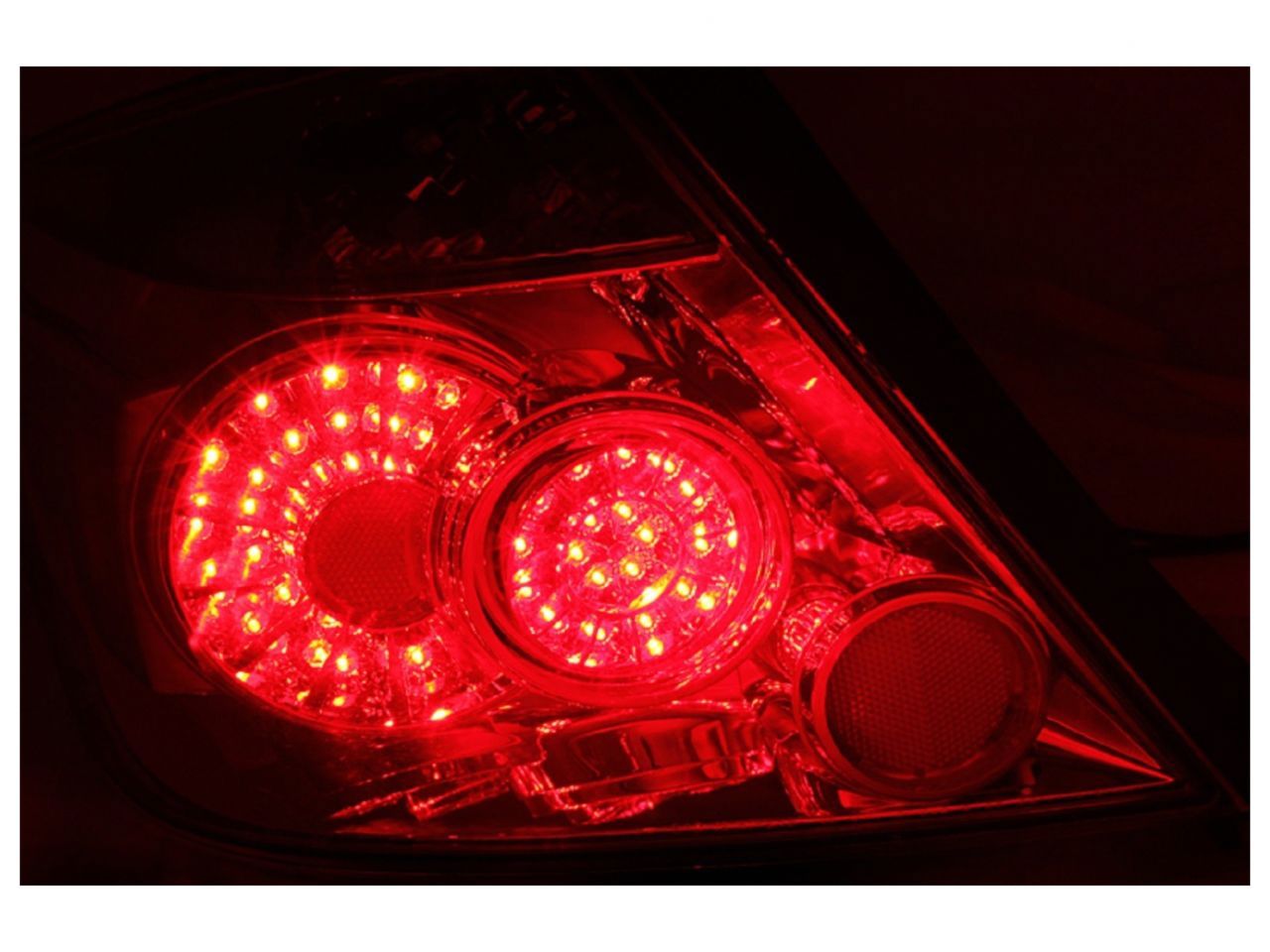 Anzo 2005-2010 Scion Tc LED Taillights Red/Clear