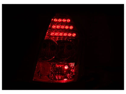 Anzo 2005-2007 Chrysler 300C LED Tail lights Smoke