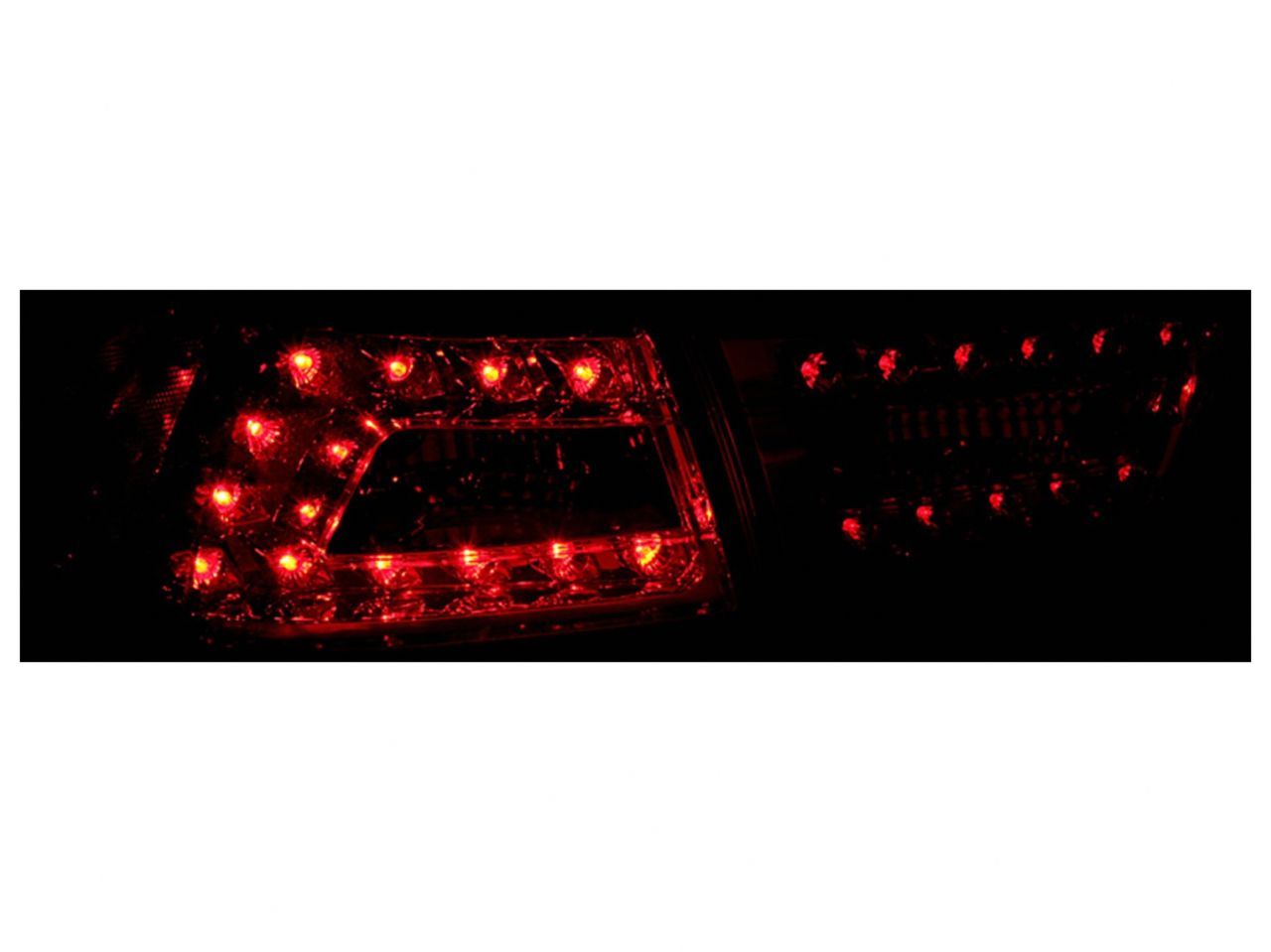 Anzo 2008-2015 Mitsubishi Lancer LED Taillights Red/Clear