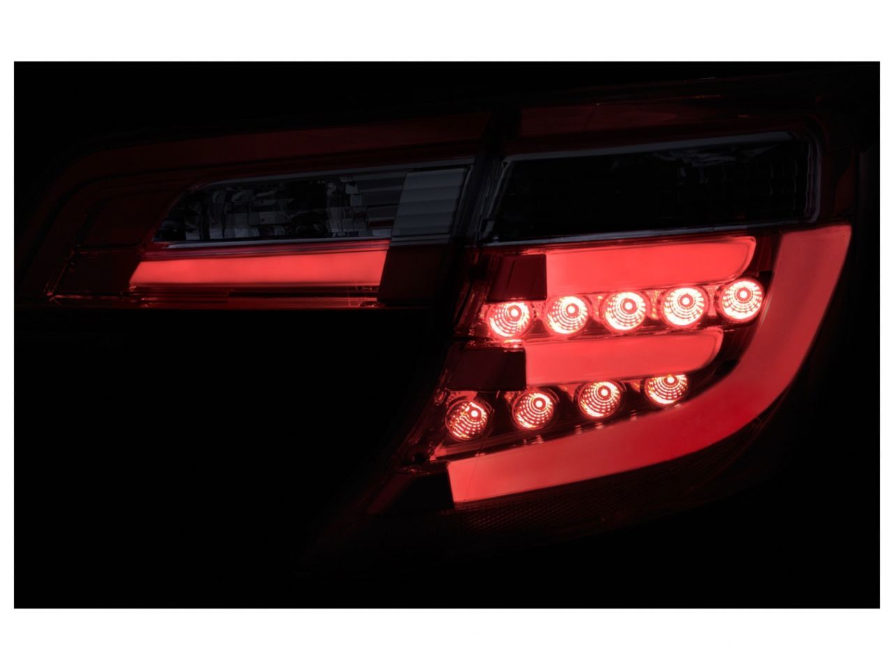 Anzo 2012-2014 Toyota Camry LED Taillights Red/Clear