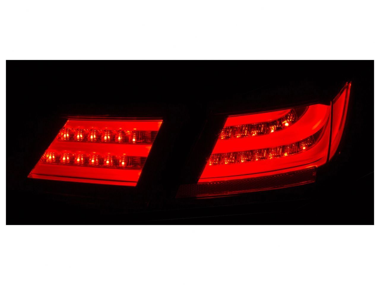 Anzo 2013-2015 Honda Accord LED Taillights Red/Clear 4pc