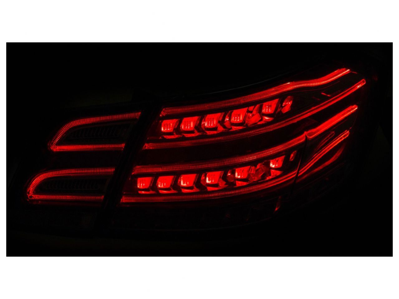 Anzo 2010-2013 Mercedes Benz E Class W212 LED Taillights Smoke