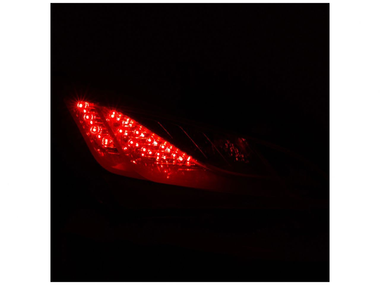 Anzo 2010-2013 Hyundai Genesis LED Taillights Red/Clear