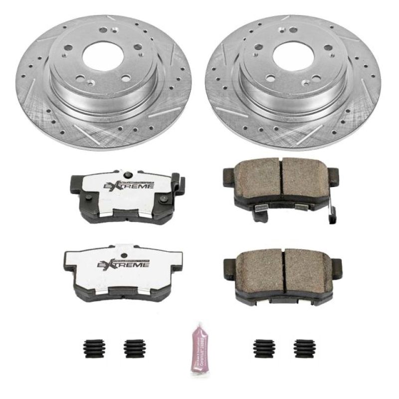 PowerStop PSB Z26 Street Warrior Kit Brakes, Rotors & Pads Brake Kits - Performance D&S main image