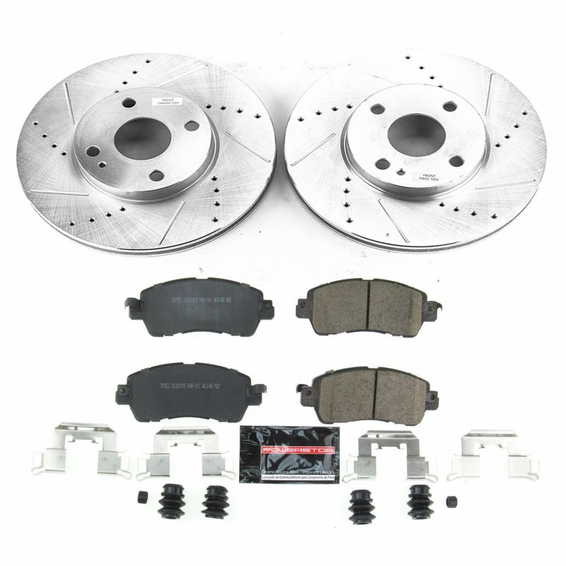 PowerStop PSB Z23 Evolution Kit Brakes, Rotors & Pads Brake Kits - Performance D&S main image