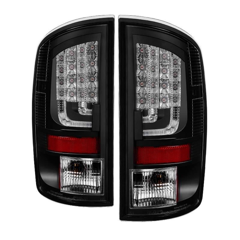 Spyder Dodge Ram 07-08 1500 Version 2 LED Tail Lights - Black ALT-YD-DRAM06V2-LED-BK 5081964 Main Image