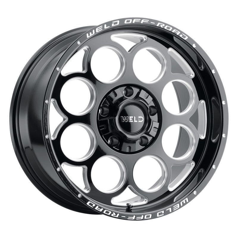 Weld Off-Road W113 20X12 Redondo 8X170 ET-44 BS4.75 Gloss Black MIL 125.1 W11302017475