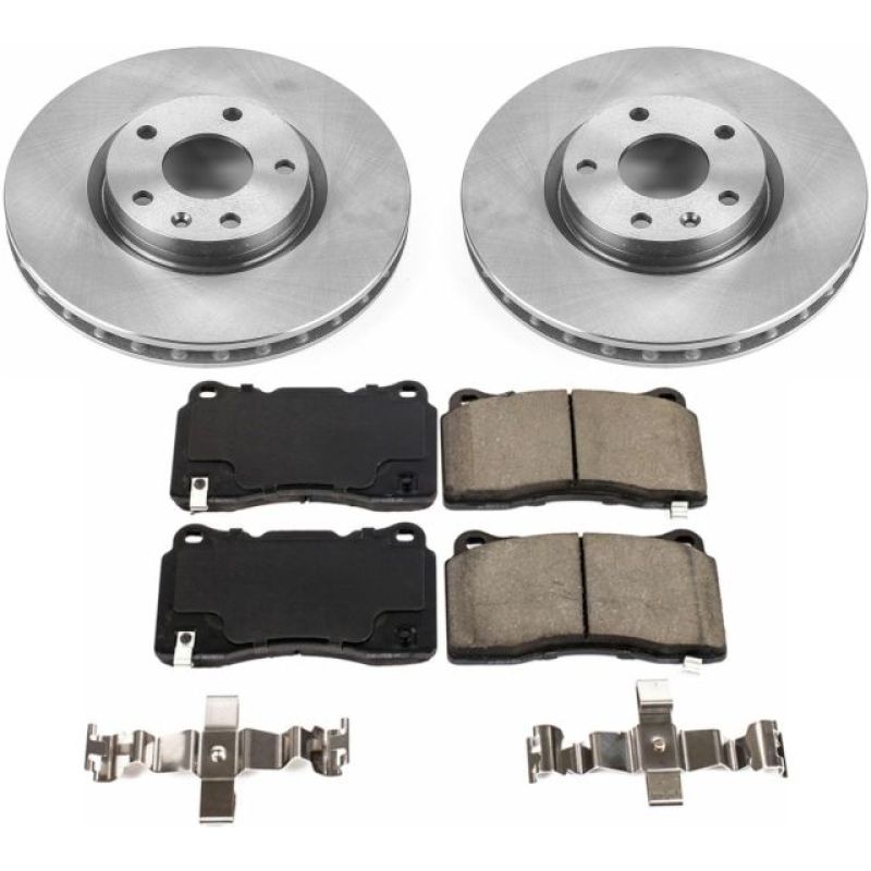 PowerStop PSB Autospecialty Kit Brakes, Rotors & Pads Brake Kits - OE main image