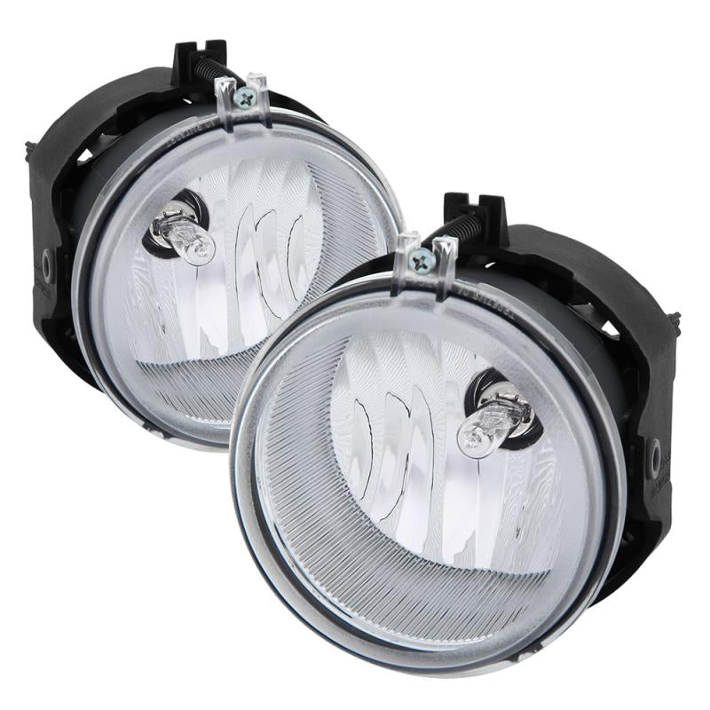 Spyder Dodge Challenger 2011-2014 Fog Lights w/ OEM Switch- Clear FL-DCHAL2011-OS-C 5082923 Main Image