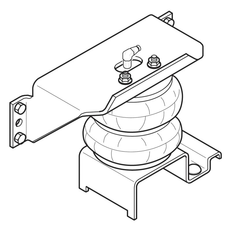 Firestone Ride-Rite Air Helper Spring Kit Rear 08-12 16K-22K GVWR (Not Thor Motorhomes) (W217602170) 2170 Main Image