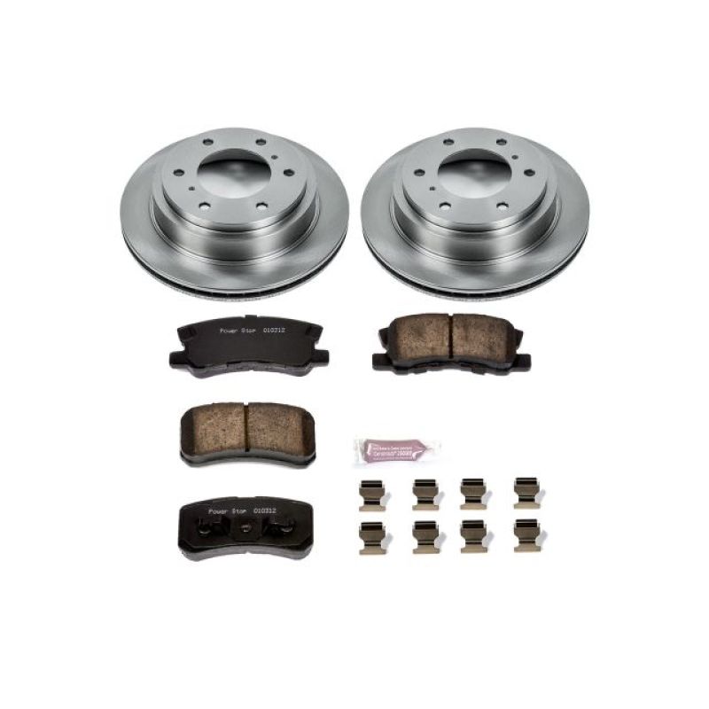 PowerStop PSB Autospecialty Kit Brakes, Rotors & Pads Brake Kits - OE main image