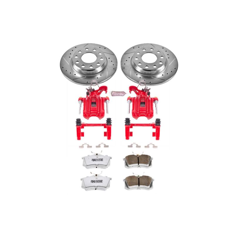 PowerStop PSB Z26 Street Kit w/Cals Brakes, Rotors & Pads Brake Kits - Performance D&S main image