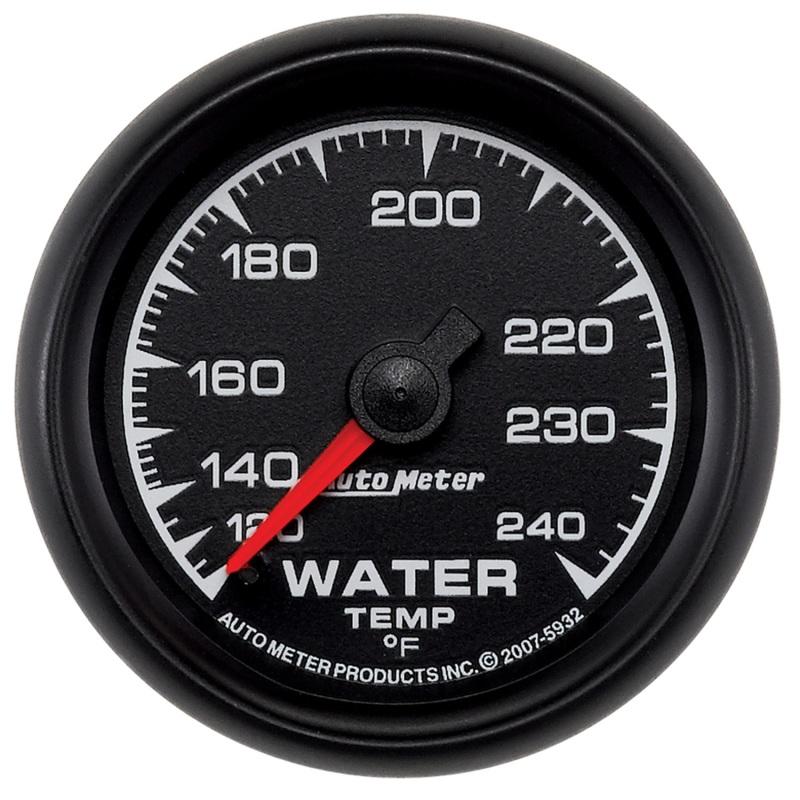 Autometer ES 52mm 120-240 Deg F Mechanical Water Temperature Gauge 5932 Main Image