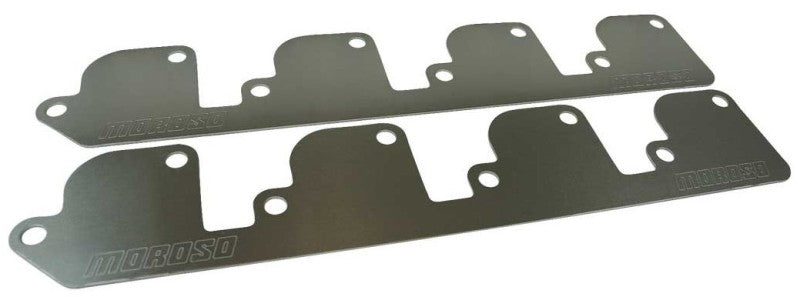 Moroso Ford 351C/351M/400 Exhaust Block Off Storage Plate - Pair 25181