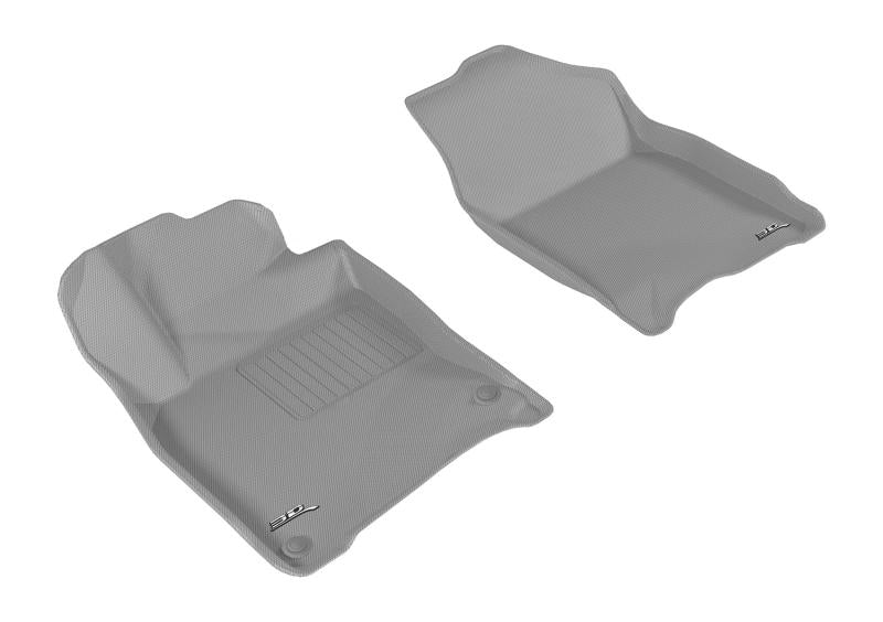 3D MAXpider 2016-2020 Honda Civic Kagu 1st Row Floormat - Gray L1HD07411501 Main Image