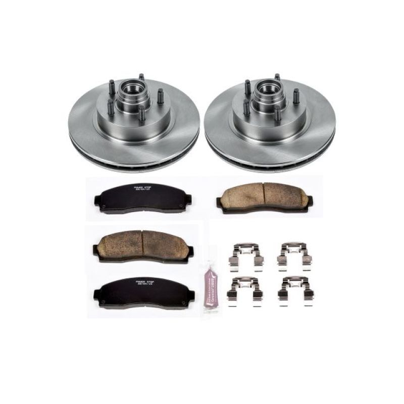 PowerStop PSB Autospecialty Kit Brakes, Rotors & Pads Brake Kits - OE main image