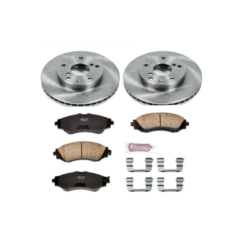 PowerStop PSB Autospecialty Kit Brakes, Rotors & Pads Brake Kits - OE main image