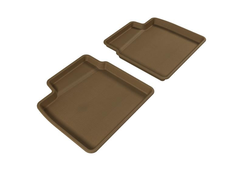 3D MAXpider 2000-2005 Kia Optima Kagu 2nd Row Floormats - Tan L1KA00121502 Main Image