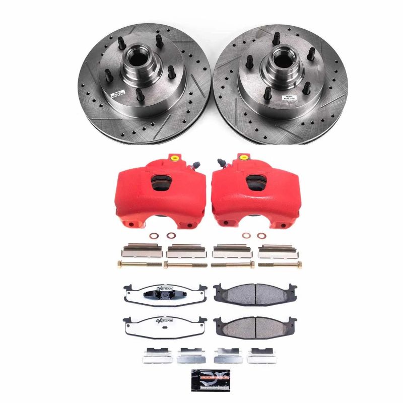 PowerStop PSB Z36 Truck & Tow Kit w/Cals Brakes, Rotors & Pads Brake Kits - Performance D&S main image