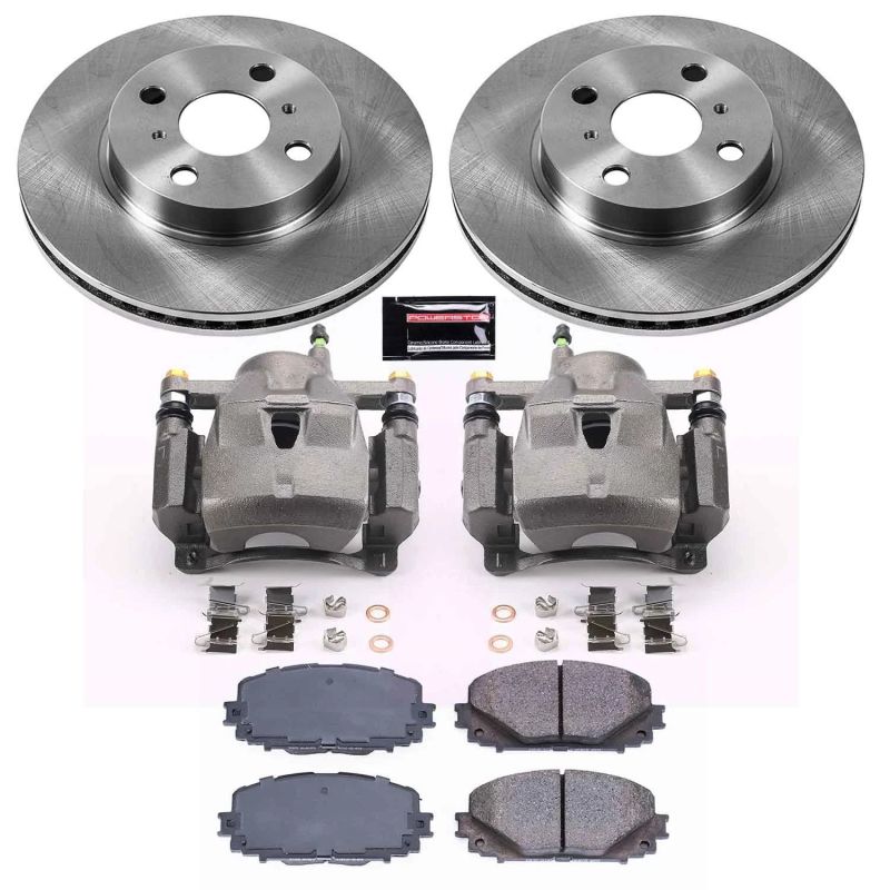 PowerStop PSB Autospecialty Kit w/Cals Brakes, Rotors & Pads Brake Kits - OE main image