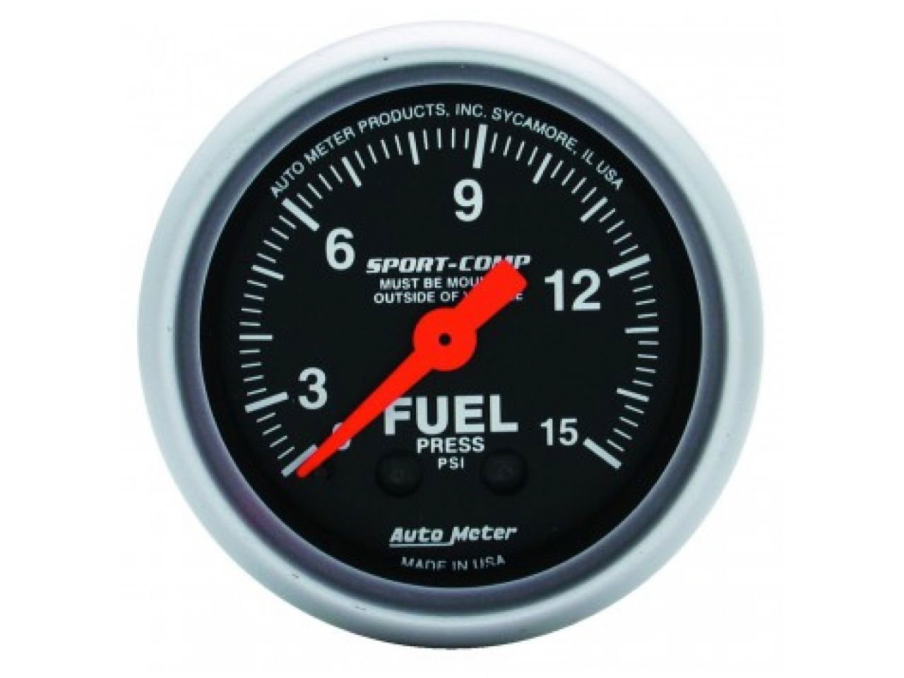 Autometer Fuel Pressure Gauge 3311 Item Image