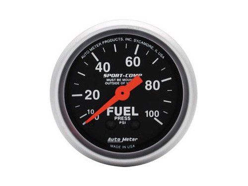 Autometer Fuel Pressure Gauge 3312 Item Image