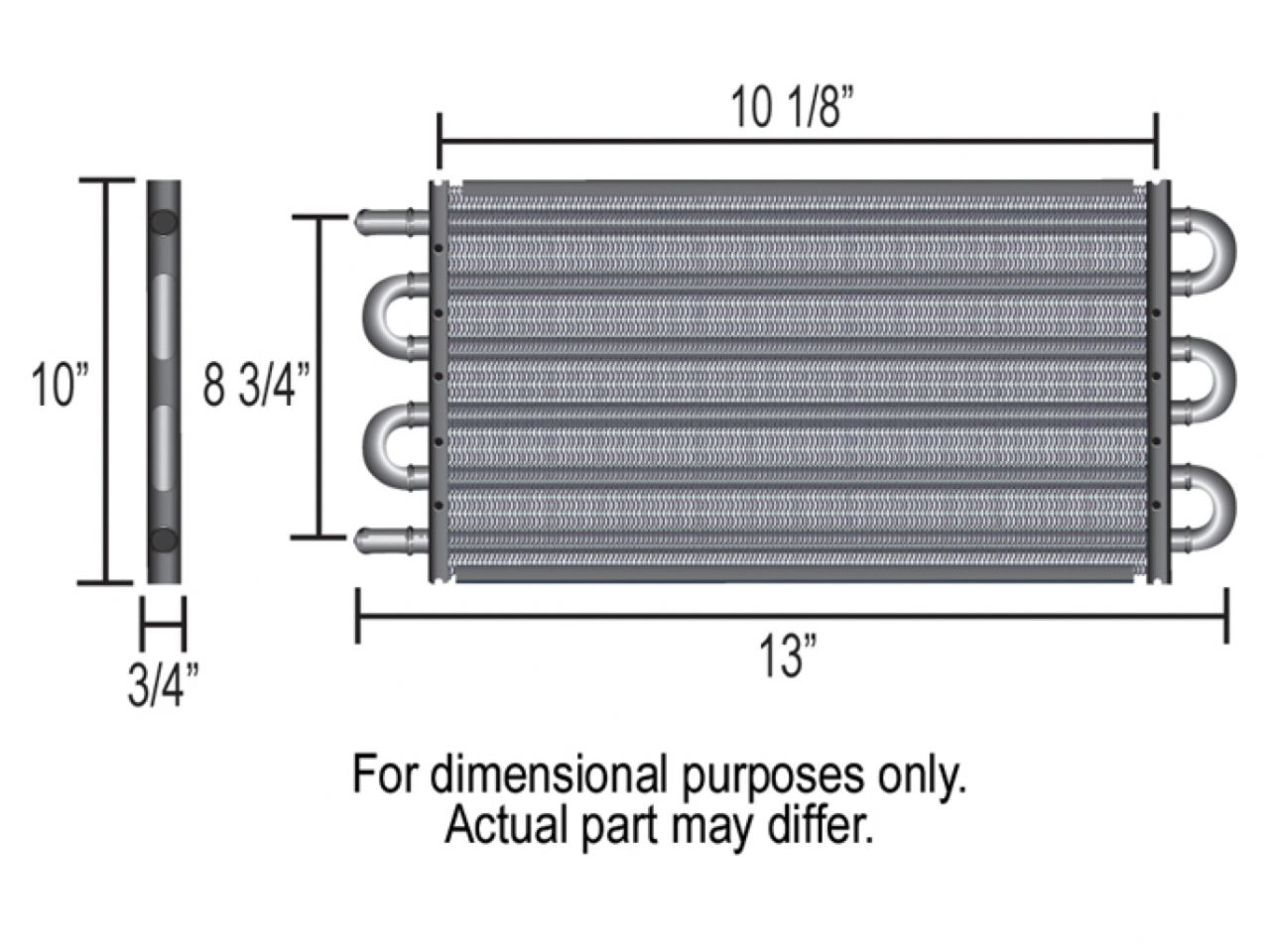 Derale Dyno-Cool Aluminum Trans Cooler