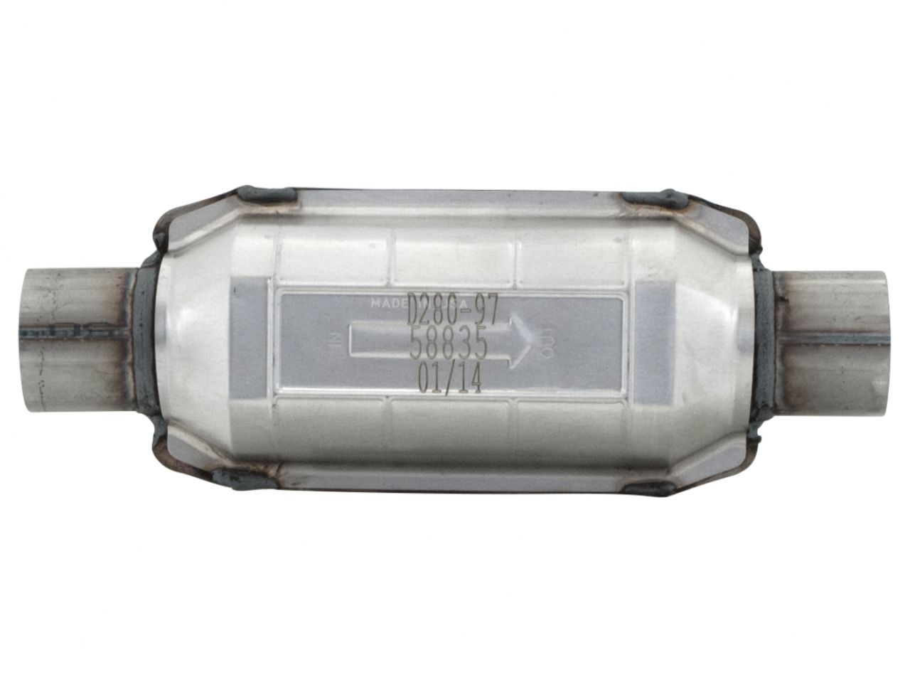 Flowmaster Catalytic Converter - Pre-OBDII D 280-97 - 2.25 in. Inlet/Outlet