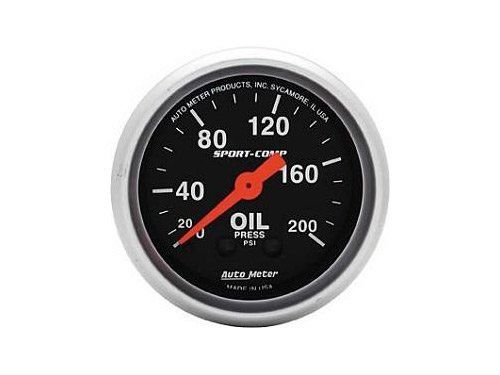 Autometer Oil Pressure Gauge 3322 Item Image