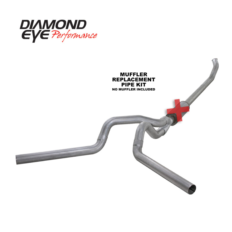 Diamond Eye Performance DEP Turbo Back Exhaust Kit AL Exhaust, Mufflers & Tips Turbo Back main image