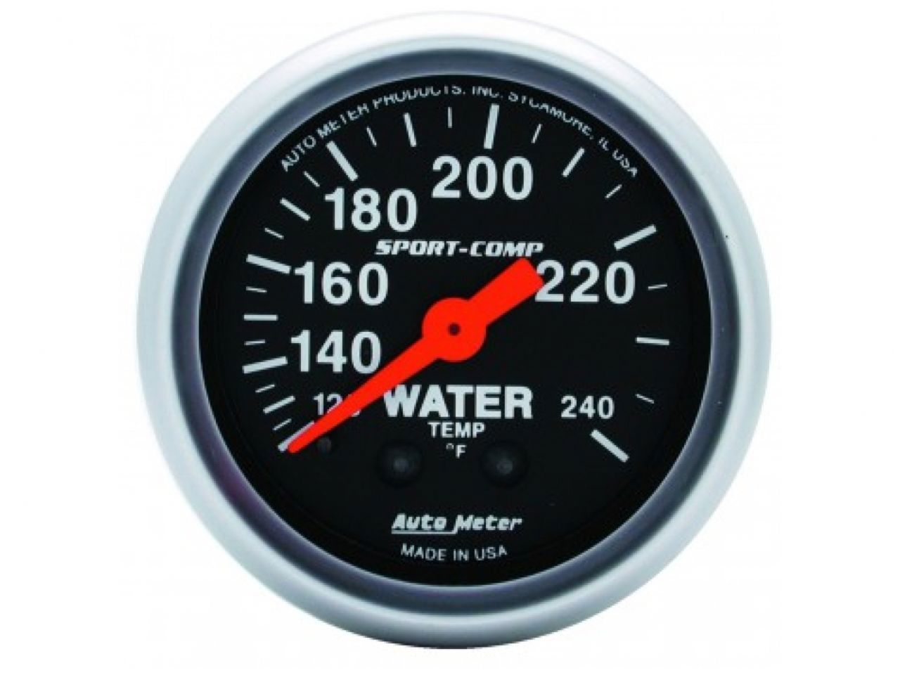 Autometer Water Temp Gauge 3333 Item Image