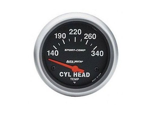 Autometer Water Temp Gauge 3336 Item Image