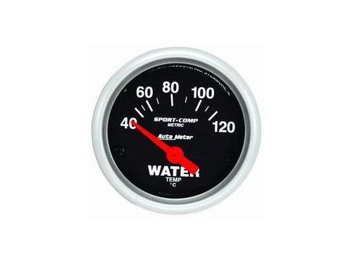 Autometer Water Temp Gauge 3337-M Item Image