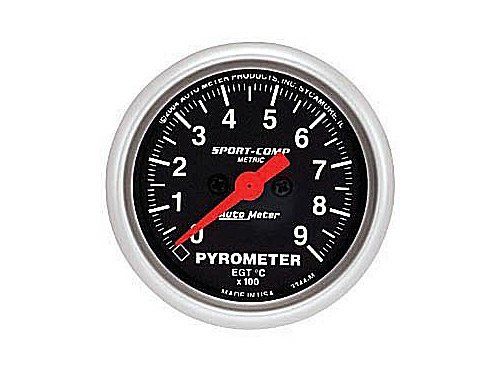 Autometer Exhaust Temp Gauge 3344-M Item Image