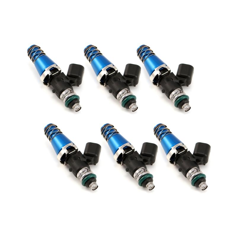 Injector Dynamics 1340cc Injectors-60mm Length-11mm Blue Top-14mm Low O-Ring(Mach to 11mm)(Set of 6) 1300.60.11.14-O.6 Main Image