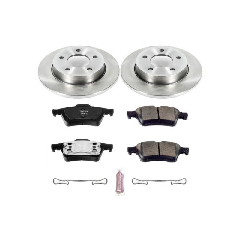 PowerStop PSB Autospecialty Kit Brakes, Rotors & Pads Brake Kits - OE main image