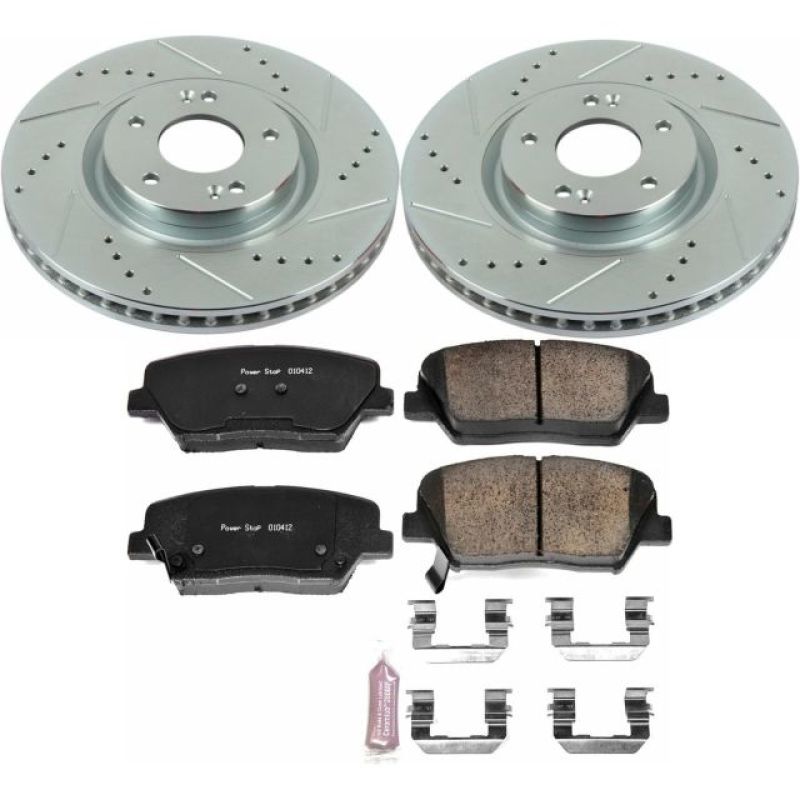 PowerStop PSB Z23 Evolution Kit Brakes, Rotors & Pads Brake Kits - Performance D&S main image