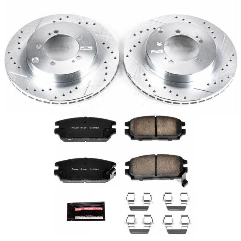 PowerStop PSB Z23 Evolution Kit Brakes, Rotors & Pads Brake Kits - Performance D&S main image