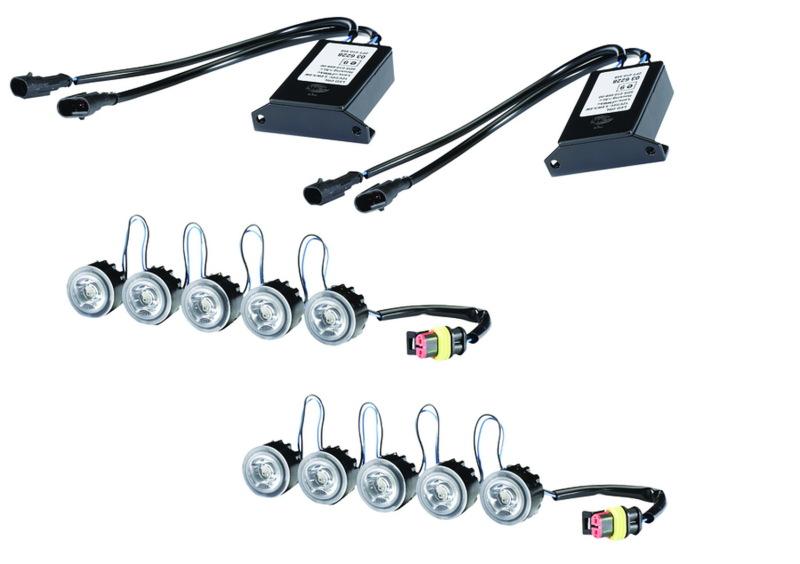 Hella LEDayFLex Daytime Running Lights (5 Lamp Kit) 010458811 Main Image