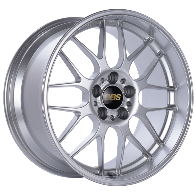 BBS RG-R 19x8.5 5x114.3 ET18 Sport Silver Polished Lip Wheel -82mm PFS/Clip Required RG770HSP Main Image