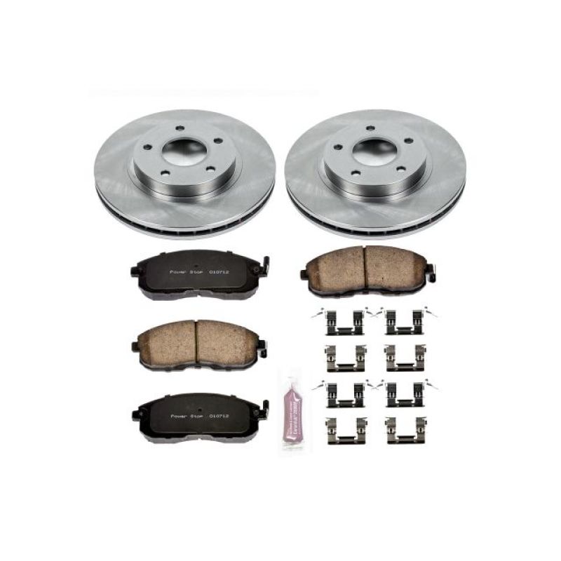 PowerStop PSB Autospecialty Kit Brakes, Rotors & Pads Brake Kits - OE main image