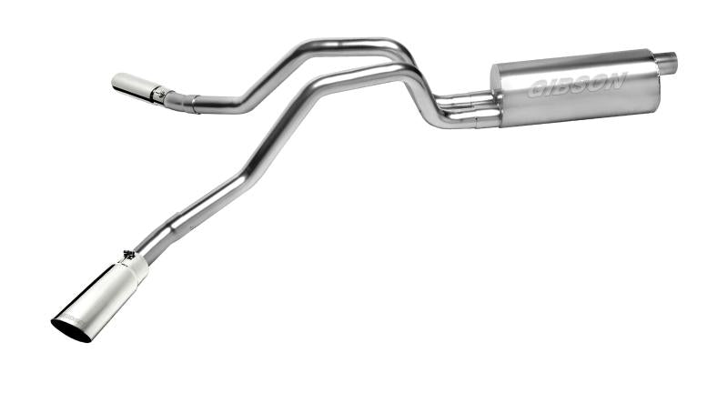 Gibson 09-10 Ford F-150 FX4 5.4L 2.5in Cat-Back Dual Extreme Exhaust - Stainless 69013 Main Image