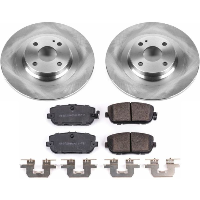 PowerStop PSB Autospecialty Kit Brakes, Rotors & Pads Brake Kits - OE main image